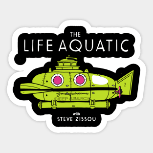 The Life Aquatic Sticker